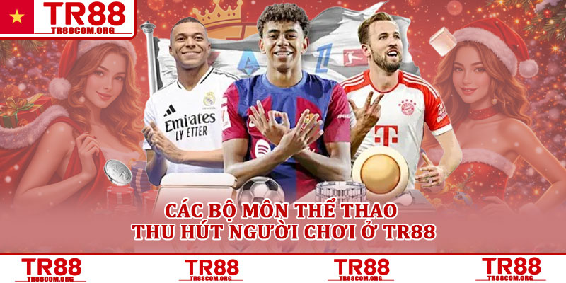 Thể Thao TR88 - Trải Nghiệm Cá Cược Đỉnh Cao Mới Mẻ 2025 2 Các Bộ Môn Thể Thao Thu Hút Người Chơi Ở TR88